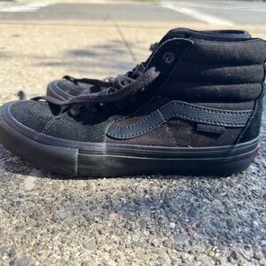Vans Black High-Top Sneakers